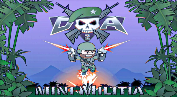 تحميل لعبة mini militia القديمة مهكرة للاندرويد 2023