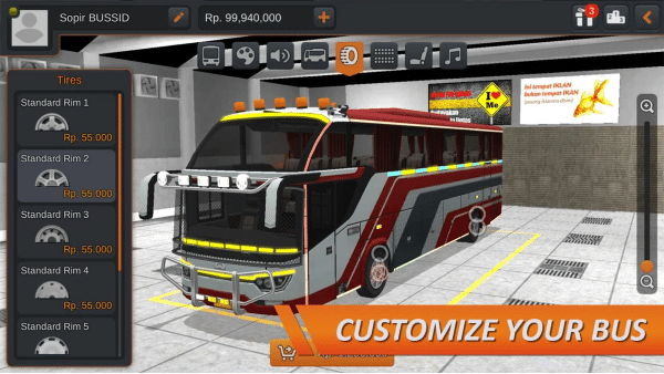 تحميل bus simulator indonesia مهكرة 2023 للاندرويد 2023